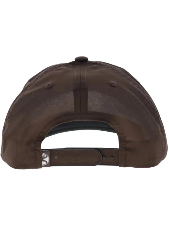 Hooey 2647T-BR CHEYENNE Snapback Trucker Hat Brown back view. If you need any assistance with this item or the purchase of this item please call us at five six one seven four eight eight eight zero one Monday through Saturday 10:00a.m EST to 8:00 p.m EST