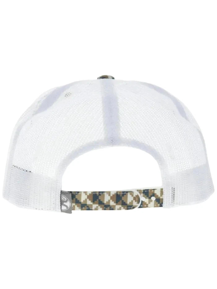 Hooey 2648T-TNWH LAKOTA 6 Panel Hat Tan White side / front view. If you need any assistance with this item or the purchase of this item please call us at five six one seven four eight eight eight zero one Monday through Saturday 10:00a.m EST to 8:00 p.m EST