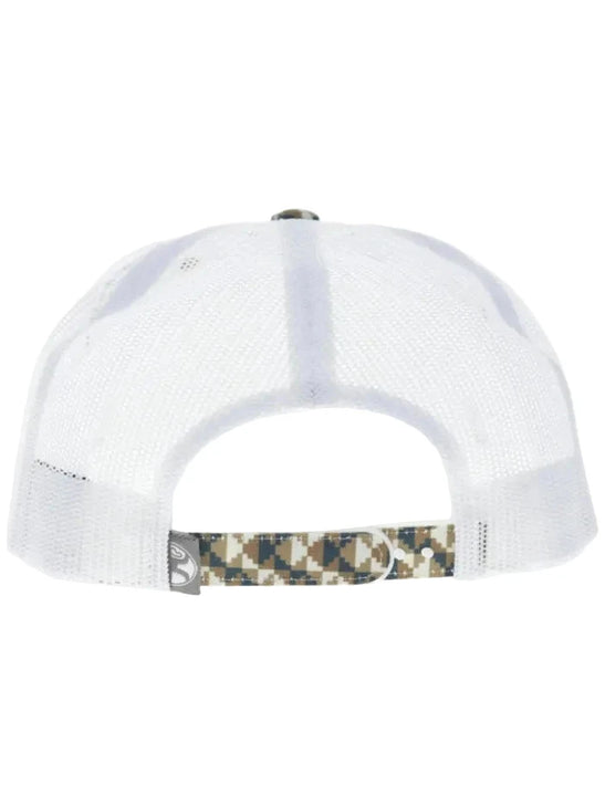 Hooey 2648T-TNWH LAKOTA 6 Panel Hat Tan White back view. If you need any assistance with this item or the purchase of this item please call us at five six one seven four eight eight eight zero one Monday through Saturday 10:00a.m EST to 8:00 p.m EST