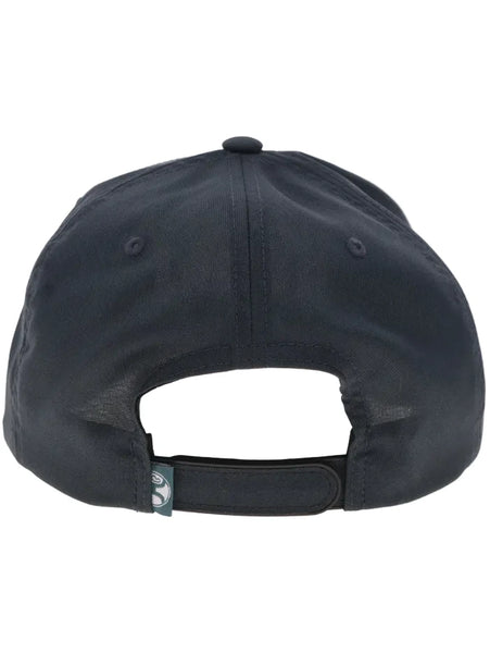 Hooey 2669T-NVTN WILD RIDE Full Surround Snapback Hat Navy Tan back view. If you need any assistance with this item or the purchase of this item please call us at five six one seven four eight eight eight zero one Monday through Saturday 10:00a.m EST to 8:00 p.m EST