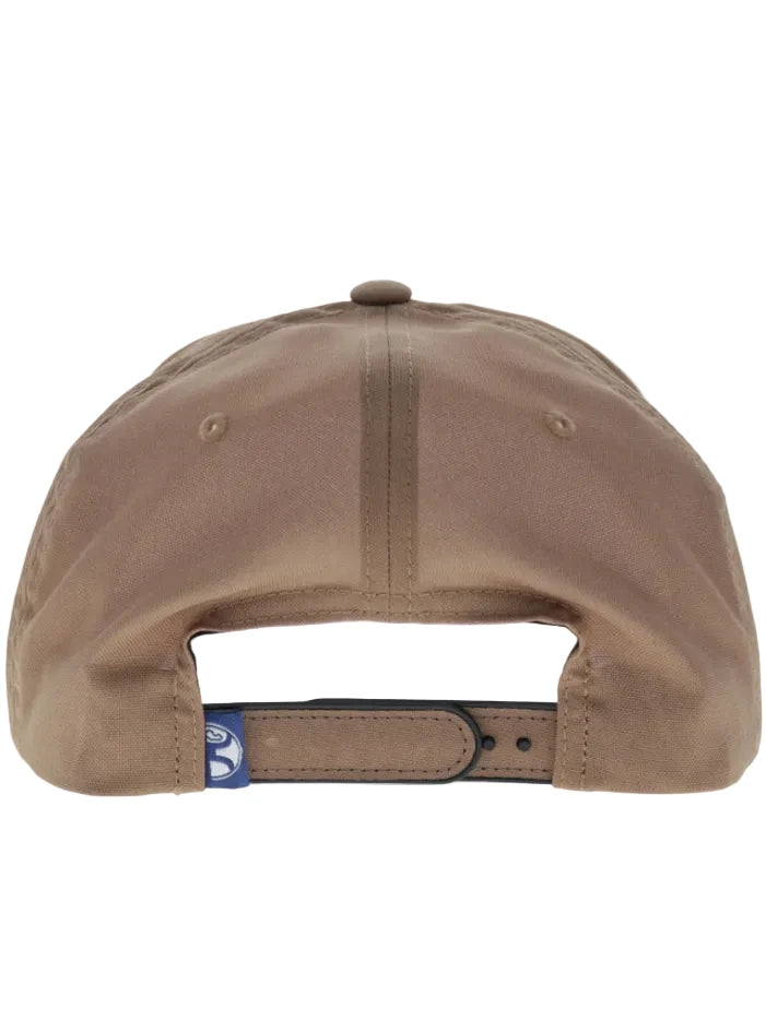Hooey 2669T-TNNV WILD RIDE Full Surround Snapback Hat Tan Navy front view. If you need any assistance with this item or the purchase of this item please call us at five six one seven four eight eight eight zero one Monday through Saturday 10:00a.m EST to 8:00 p.m EST