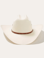 Stetson SSHYWD-664281 HAYWOOD 10X Straw Cowboy Hat Natural front view. If you need any assistance with this item or the purchase of this item please call us at five six one seven four eight eight eight zero one Monday through Saturday 10:00a.m EST to 8:00 p.m EST