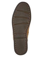 Sperry 0764043 Mens Mako Canoe Moc Boat Shoe Oak Tan sole view. If you need any assistance with this item or the purchase of this item please call us at five six one seven four eight eight eight zero one Monday through Saturday 10:00a.m EST to 8:00 p.m EST