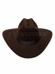 Serratelli VEGAST3CV 8X Felt Western Hat Cherry Velvet front view. If you need any assistance with this item or the purchase of this item please call us at five six one seven four eight eight eight zero one Monday through Saturday 10:00a.m EST to 8:00 p.m EST