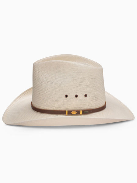 Resistol RSBGSP-503481 BIG SPENDER Straw Hat Natural side view. If you need any assistance with this item or the purchase of this item please call us at five six one seven four eight eight eight zero one Monday through Saturday 10:00a.m EST to 8:00 p.m EST