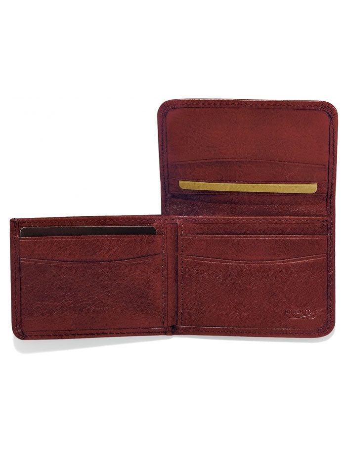 Brighton 89518 Carnegie Flip Wallet Brown front view. If you need any assistance with this item or the purchase of this item please call us at five six one seven four eight eight eight zero one Monday through Saturday 10:00a.m EST to 8:00 p.m EST