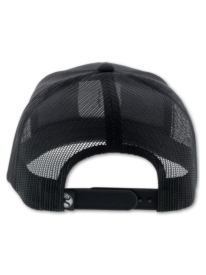 Hooey 2003T-BK BRONX Hat Black front view. If you need any assistance with this item or the purchase of this item please call us at five six one seven four eight eight eight zero one Monday through Saturday 10:00a.m EST to 8:00 p.m EST