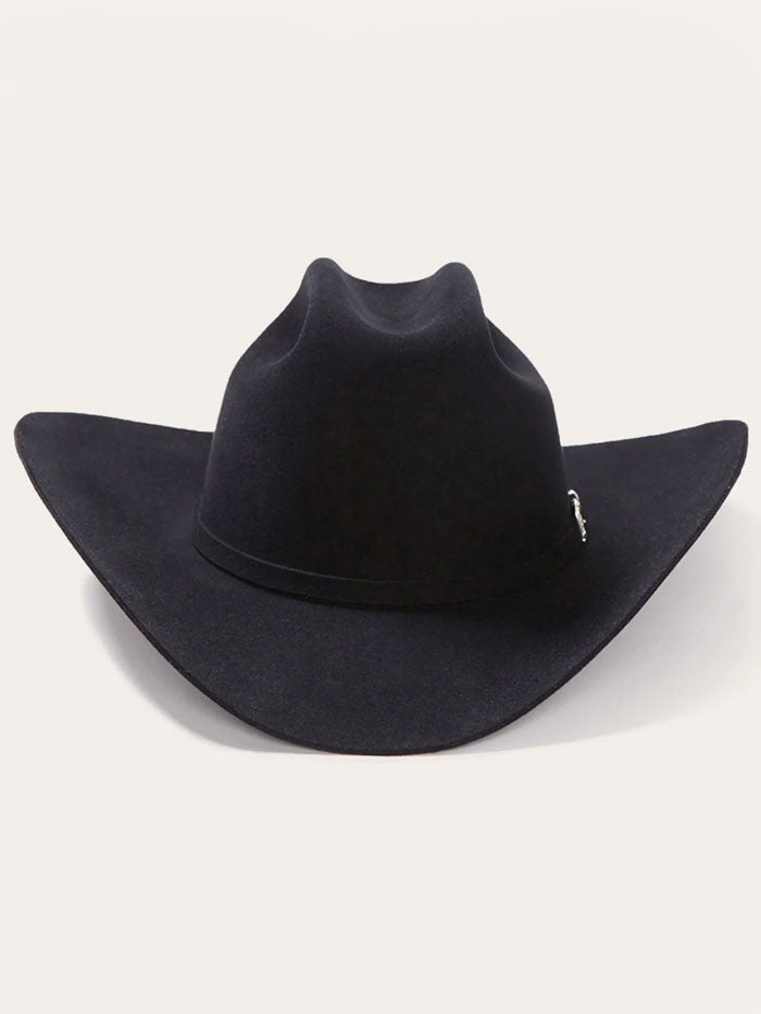 Stetson SFEPTN-484007 El Patron 30X Premier Felt Hat Black side / front view. If you need any assistance with this item or the purchase of this item please call us at five six one seven four eight eight eight zero one Monday through Saturday 10:00a.m EST to 8:00 p.m EST