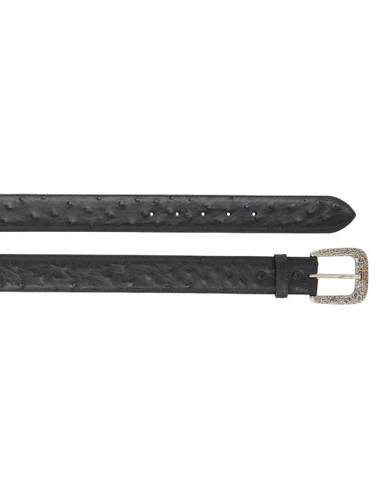 Western Express GB-45CHOC Tooled Leather Single Holster Belt