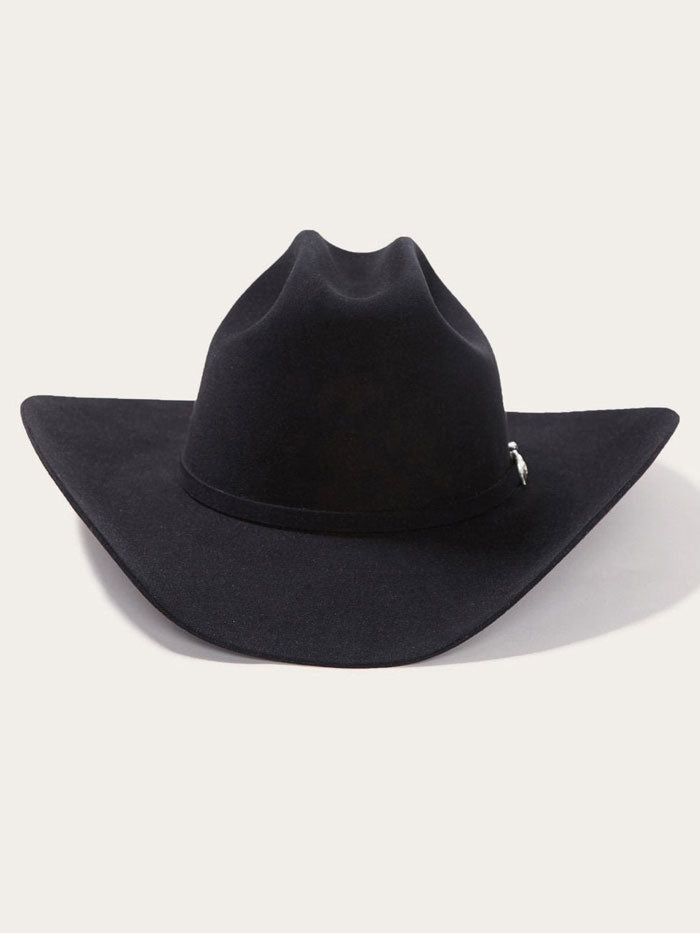 Stetson SFSHAS-754007 SHASTA 10X Premier Felt Western Hat Black side / front view. If you need any assistance with this item or the purchase of this item please call us at five six one seven four eight eight eight zero one Monday through Saturday 10:00a.m EST to 8:00 p.m EST