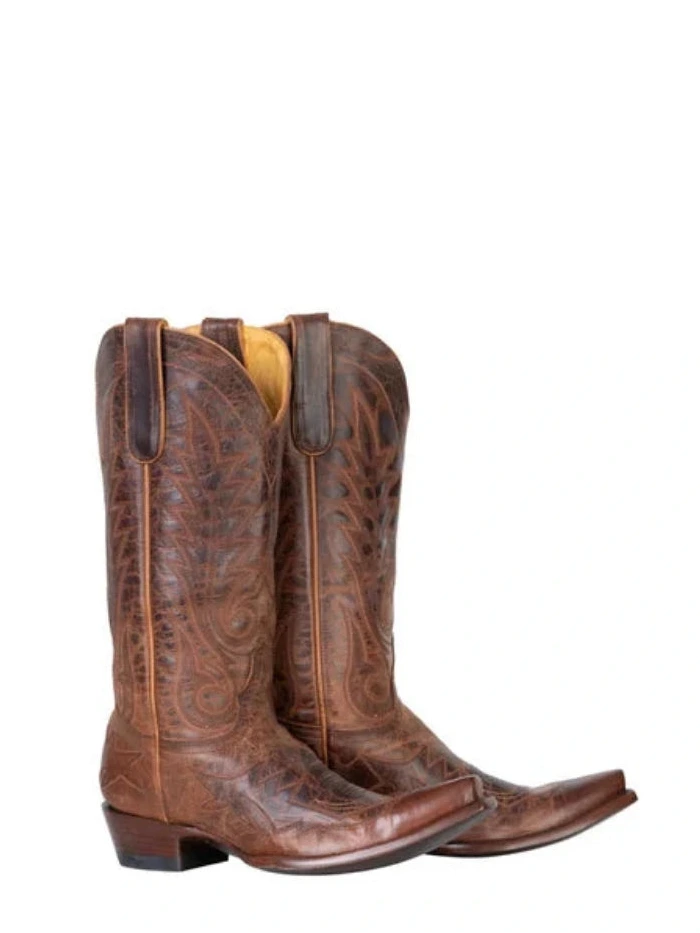 Old Gringo L175-601 Womens NEVADA Leather Boot Peanut side view. If you need any assistance with this item or the purchase of this item please call us at five six one seven four eight eight eight zero one Monday through Saturday 10:00a.m EST to 8:00 p.m EST