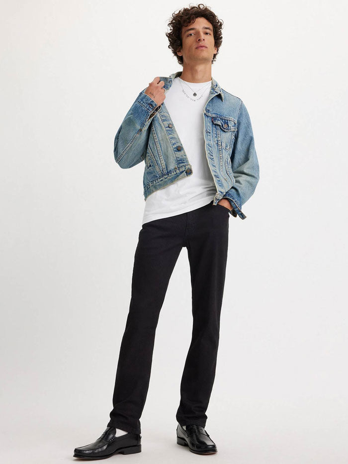 Levi's Men's 511 Slim Fit Stretch Jeans - Native Cali Black (Waterless), 40W X 32L