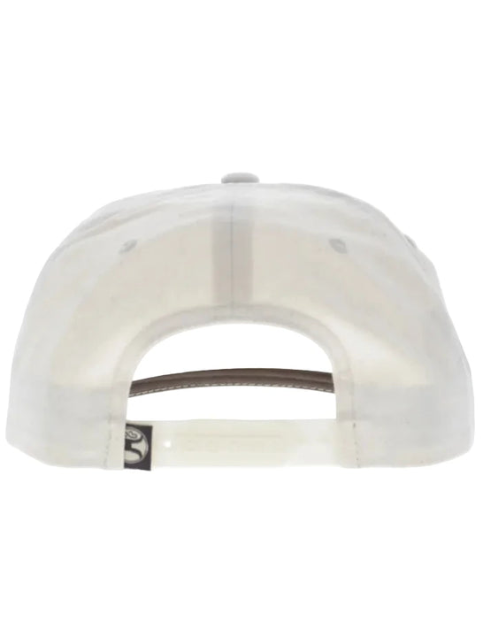 Hooey 6038T-CR MALLARD Full Surround Snapback Hat Cream back view. If you need any assistance with this item or the purchase of this item please call us at five six one seven four eight eight eight zero one Monday through Saturday 10:00a.m EST to 8:00 p.m EST