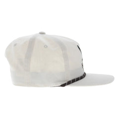 Hooey 6038T-CR MALLARD Full Surround Snapback Hat Cream side view. If you need any assistance with this item or the purchase of this item please call us at five six one seven four eight eight eight zero one Monday through Saturday 10:00a.m EST to 8:00 p.m EST