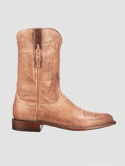Lucchese CL6506.C2 Mens Sunset Roper Tan side view. If you need any assistance with this item or the purchase of this item please call us at five six one seven four eight eight eight zero one Monday through Saturday 10:00a.m EST to 8:00 p.m EST