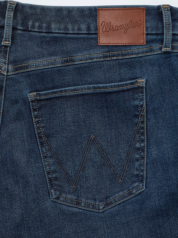 Wrangler 112359277 Womens Bespoke High Rise Bootcut Jean Lacey front. If you need any assistance with this item or the purchase of this item please call us at five six one seven four eight eight eight zero one Monday through Saturday 10:00a.m EST to 8:00 p.m EST

