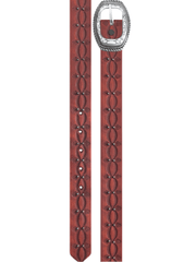 Wrangler 7305322 Girls Western Belt Brown alternate view. If you need any assistance with this item or the purchase of this item please call us at five six one seven four eight eight eight zero one Monday through Saturday 10:00a.m EST to 8:00 p.m EST