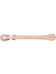 Tough 1 78-3646 Royal King Silver Show Spur Leather Straps light oil front view. If you need any assistance with this item or the purchase of this item please call us at five six one seven four eight eight eight zero one Monday through Saturday 10:00a.m EST to 8:00 p.m EST