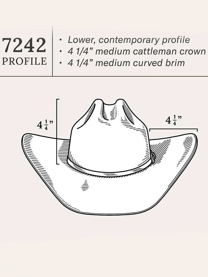 Stetson SBDNCN-724207 DUNCAN 4X Buffalo Felt Hat Black side / front view. If you need any assistance with this item or the purchase of this item please call us at five six one seven four eight eight eight zero one Monday through Saturday 10:00a.m EST to 8:00 p.m EST