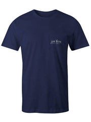 Hooey HT1647NV John Wayne T-Shirt Navy front view. If you need any assistance with this item or the purchase of this item please call us at five six one seven four eight eight eight zero one Monday through Saturday 10:00a.m EST to 8:00 p.m EST