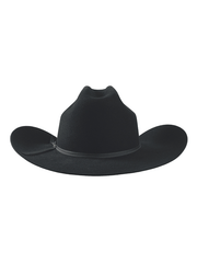 Bullhide TYLER 8001 Youth Premium Wool Western Hat Black back view. If you need any assistance with this item or the purchase of this item please call us at five six one seven four eight eight eight zero one Monday through Saturday 10:00a.m EST to 8:00 p.m EST