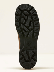 Ariat 10061281 Womens Fatbaby Western Boot Sassy Brown sole view. If you need any assistance with this item or the purchase of this item please call us at five six one seven four eight eight eight zero one Monday through Saturday 10:00a.m EST to 8:00 p.m EST
