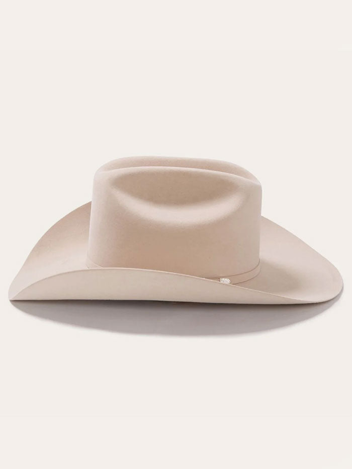 Stetson SFSHAS-754061 SHASTA 10X Premier Felt Western Hat Silverbelly side / front view. If you need any assistance with this item or the purchase of this item please call us at five six one seven four eight eight eight zero one Monday through Saturday 10:00a.m EST to 8:00 p.m EST