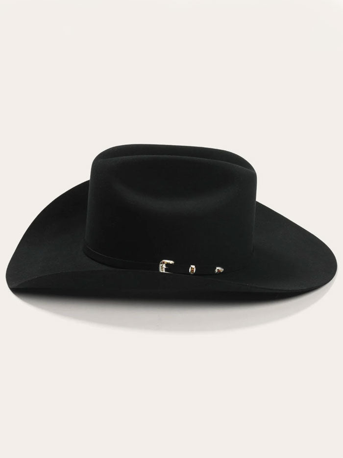 Stetson SFEPTN-754007 El Patron 30X Premier Felt Hat Black side / front view. If you need any assistance with this item or the purchase of this item please call us at five six one seven four eight eight eight zero one Monday through Saturday 10:00a.m EST to 8:00 p.m EST