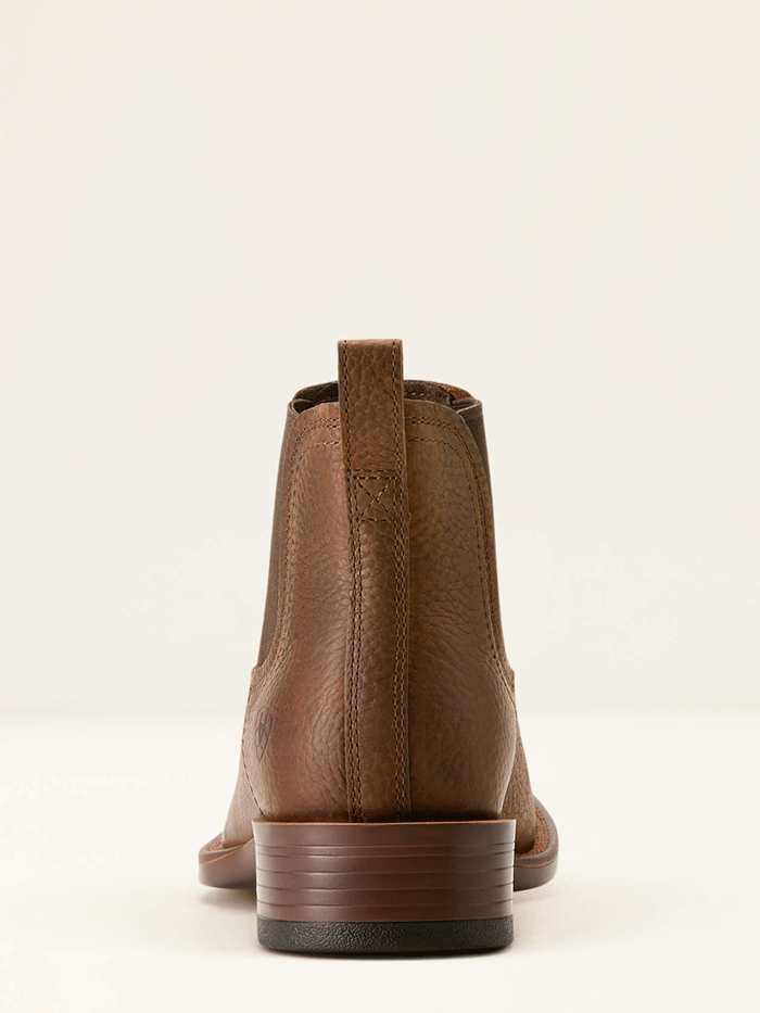 Ariat 10053654 Mens Booker Ultra Western Boot Brown Oiled Rowdy front and side view. If you need any assistance with this item or the purchase of this item please call us at five six one seven four eight eight eight zero one Monday through Saturday 10:00a.m EST to 8:00 p.m EST