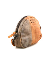 Bed Stu A450312-DSSTTD-X Womens Lavish Crossbody Handbag Desert Stone front and side view. If you need any assistance with this item or the purchase of this item please call us at five six one seven four eight eight eight zero one Monday through Saturday 10:00a.m EST to 8:00 p.m EST
