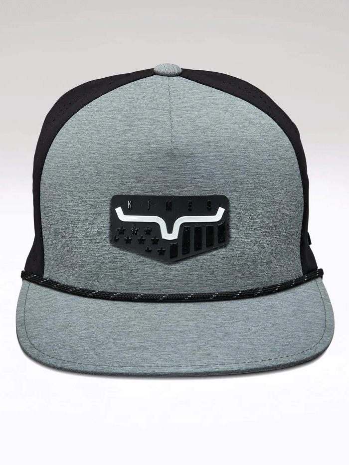 Kimes Ranch ANTHEM Hat Grey Heather side / front view. If you need any assistance with this item or the purchase of this item please call us at five six one seven four eight eight eight zero one Monday through Saturday 10:00a.m EST to 8:00 p.m EST