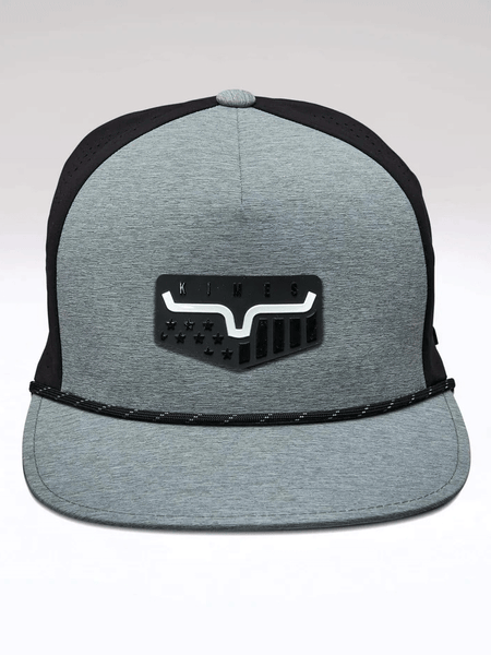Kimes Ranch ANTHEM Hat Grey Heather front view. If you need any assistance with this item or the purchase of this item please call us at five six one seven four eight eight eight zero one Monday through Saturday 10:00a.m EST to 8:00 p.m EST