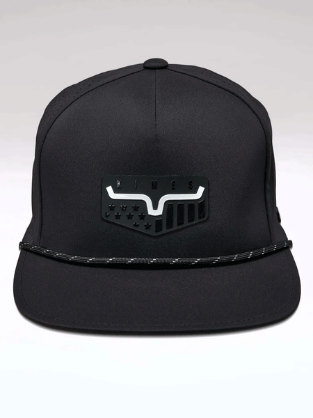 Kimes Ranch ANTHEM Hat Black front view. If you need any assistance with this item or the purchase of this item please call us at five six one seven four eight eight eight zero one Monday through Saturday 10:00a.m EST to 8:00 p.m EST