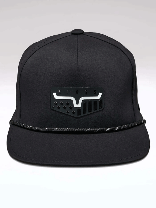 Kimes Ranch ANTHEM Hat Black front view. If you need any assistance with this item or the purchase of this item please call us at five six one seven four eight eight eight zero one Monday through Saturday 10:00a.m EST to 8:00 p.m EST