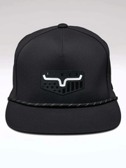 Kimes Ranch ANTHEM Hat Black front view. If you need any assistance with this item or the purchase of this item please call us at five six one seven four eight eight eight zero one Monday through Saturday 10:00a.m EST to 8:00 p.m EST