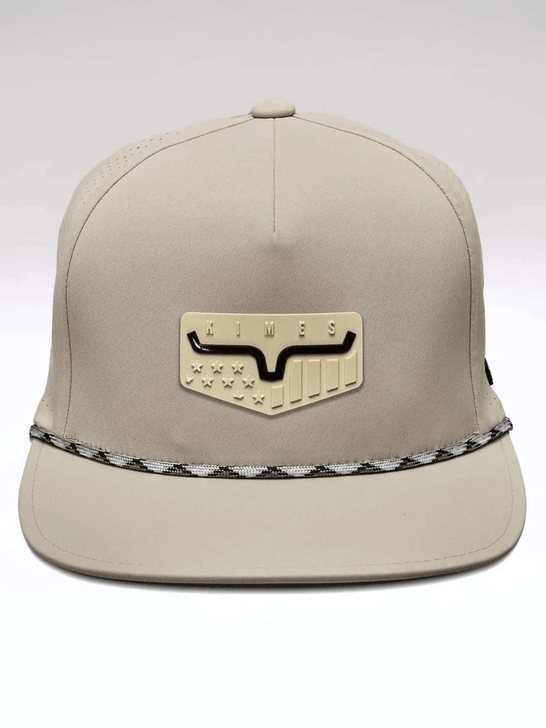 Kimes Ranch ANTHEM Hat Khaki front view. If you need any assistance with this item or the purchase of this item please call us at five six one seven four eight eight eight zero one Monday through Saturday 10:00a.m EST to 8:00 p.m EST