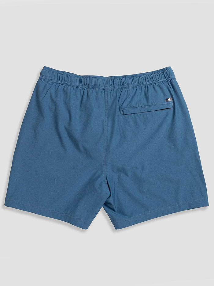 Beach & Barn HIGH NOON-LN Mens Swim Trunk Light Navy front view. If you need any assistance with this item or the purchase of this item please call us at five six one seven four eight eight eight zero one Monday through Saturday 10:00a.m EST to 8:00 p.m EST