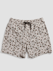 Beach & Barn WOODLANDS-ST Mens Swim Trunk Granite front view. If you need any assistance with this item or the purchase of this item please call us at five six one seven four eight eight eight zero one Monday through Saturday 10:00a.m EST to 8:00 p.m EST