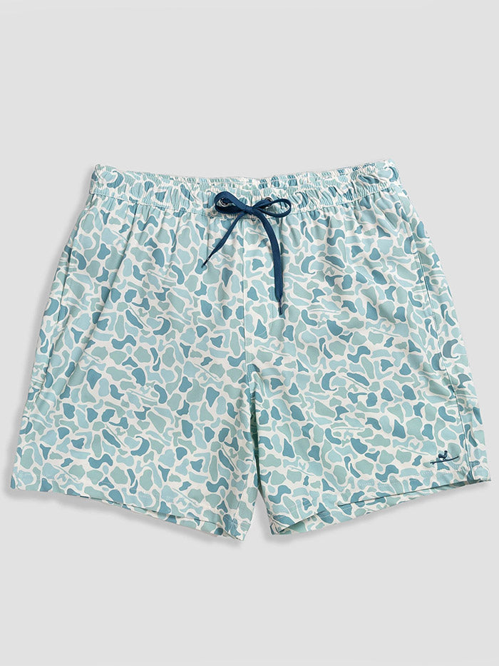 Beach & Barn WOODLANDS-STS Mens Swim Trunk Slate front view. If you need any assistance with this item or the purchase of this item please call us at five six one seven four eight eight eight zero one Monday through Saturday 10:00a.m EST to 8:00 p.m EST