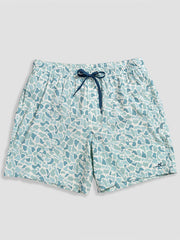 Beach & Barn WOODLANDS-STS Mens Swim Trunk Slate front view. If you need any assistance with this item or the purchase of this item please call us at five six one seven four eight eight eight zero one Monday through Saturday 10:00a.m EST to 8:00 p.m EST