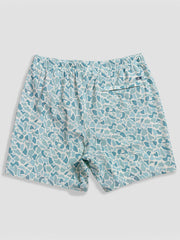 Beach & Barn WOODLANDS-STS Mens Swim Trunk Slate back view. If you need any assistance with this item or the purchase of this item please call us at five six one seven four eight eight eight zero one Monday through Saturday 10:00a.m EST to 8:00 p.m EST