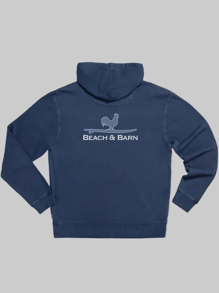 Beach and Barn SURFING ROOSTER HOODIE Dark Navy