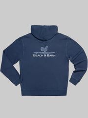Beach and Barn SURFING ROOSTER HOODIE Dark Navy