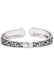 Montana Silversmiths BC6025 Womens Heavenly Waters Bracelet Silver back view. If you need any assistance with this item or the purchase of this item please call us at five six one seven four eight eight eight zero one Monday through Saturday 10:00a.m EST to 8:00 p.m EST