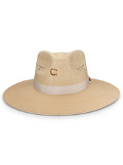 Charlie 1 Horse CSMXSH-343696S0 MEXICO SHORE Straw Hat Natural Tan front view. If you need any assistance with this item or the purchase of this item please call us at five six one seven four eight eight eight zero one Monday through Saturday 10:00a.m EST to 8:00 p.m EST