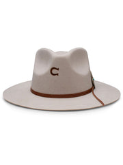 Charlie 1 Horse CWLOBU-403061 Womens LONE BUTTE Wool Hat Silver Belly front view. If you need any assistance with this item or the purchase of this item please call us at five six one seven four eight eight eight zero one Monday through Saturday 10:00a.m EST to 8:00 p.m EST