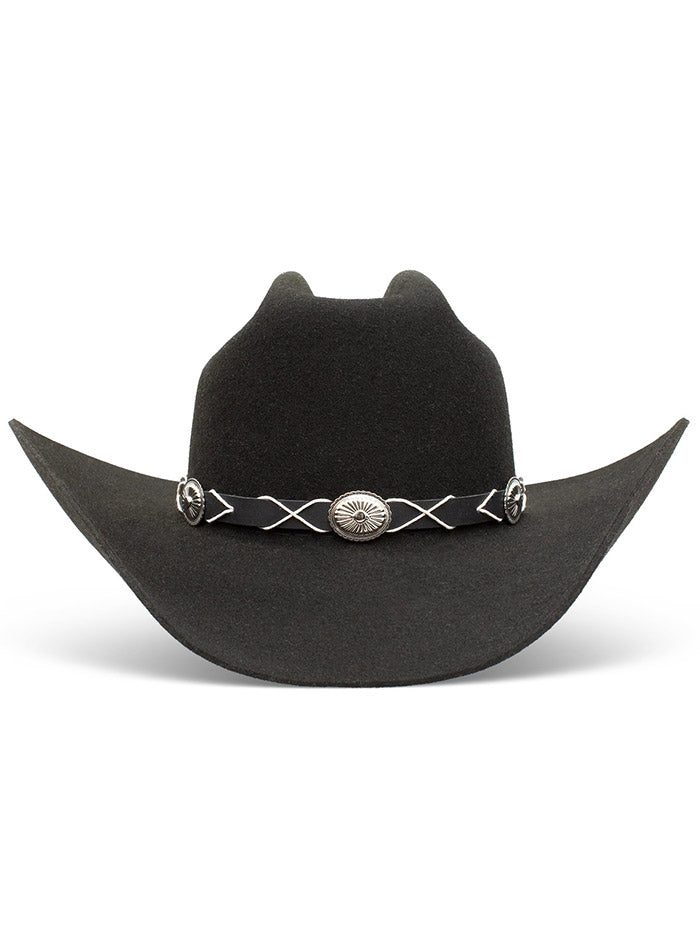 Charlie 1 Horse CWTRBD-344007 Womens Troubadour Western Hat Black side/ front view. If you need any assistance with this item or the purchase of this item please call us at five six one seven four eight eight eight zero one Monday through Saturday 10:00a.m EST to 8:00 p.m EST