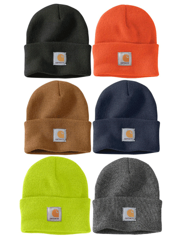 Carhartt A18 Knit Cuffed Beanie In Multiple Colors