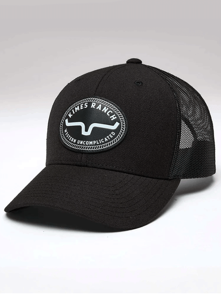 Kimes Ranch CARSON Hat Black side / front view. If you need any assistance with this item or the purchase of this item please call us at five six one seven four eight eight eight zero one Monday through Saturday 10:00a.m EST to 8:00 p.m EST