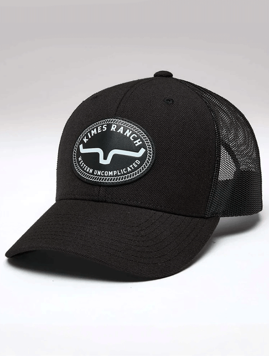 Kimes Ranch CARSON Hat Black side / front view. If you need any assistance with this item or the purchase of this item please call us at five six one seven four eight eight eight zero one Monday through Saturday 10:00a.m EST to 8:00 p.m EST